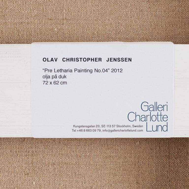 Olav Christopher Jenssen, "Pre Letharia Paintings No. 04".