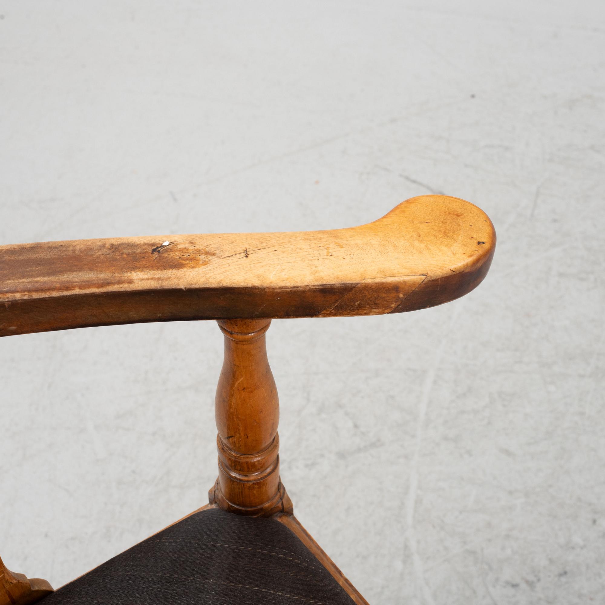 A Swedish mid 18th Century armchair.