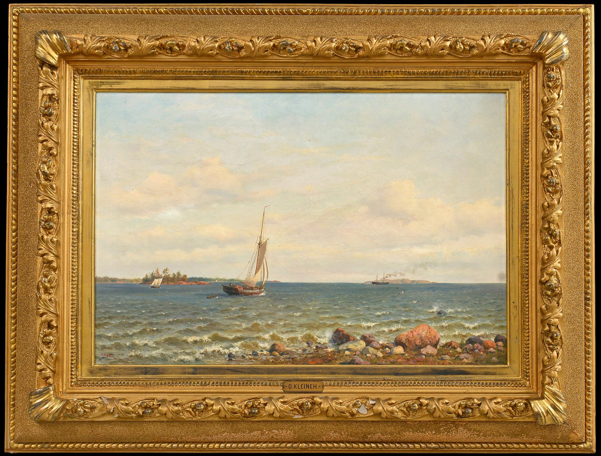 Oscar Kleineh, KUSTSEGLATS.