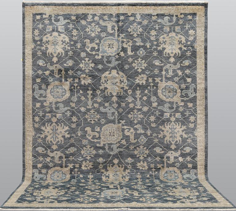 A oriental carpet, ca 373 x 269 cm.
