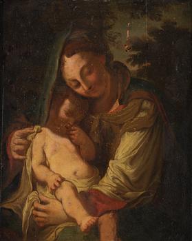 Bartolomeo Schedoni, his circle, The Madonna with the Child.
