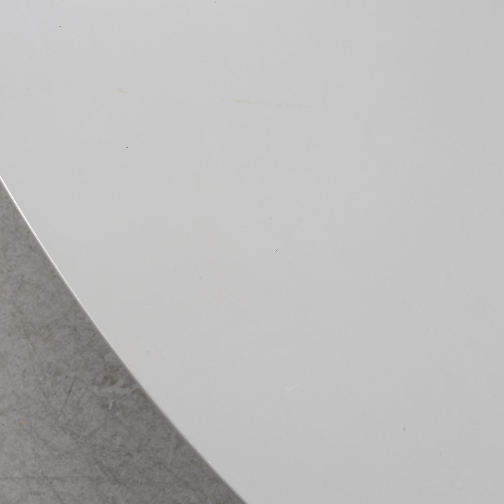 Bruno Mathsson & Piet Hein, matbord, "Superellips", Fritz Hansen, Danmark, daterat 1995.