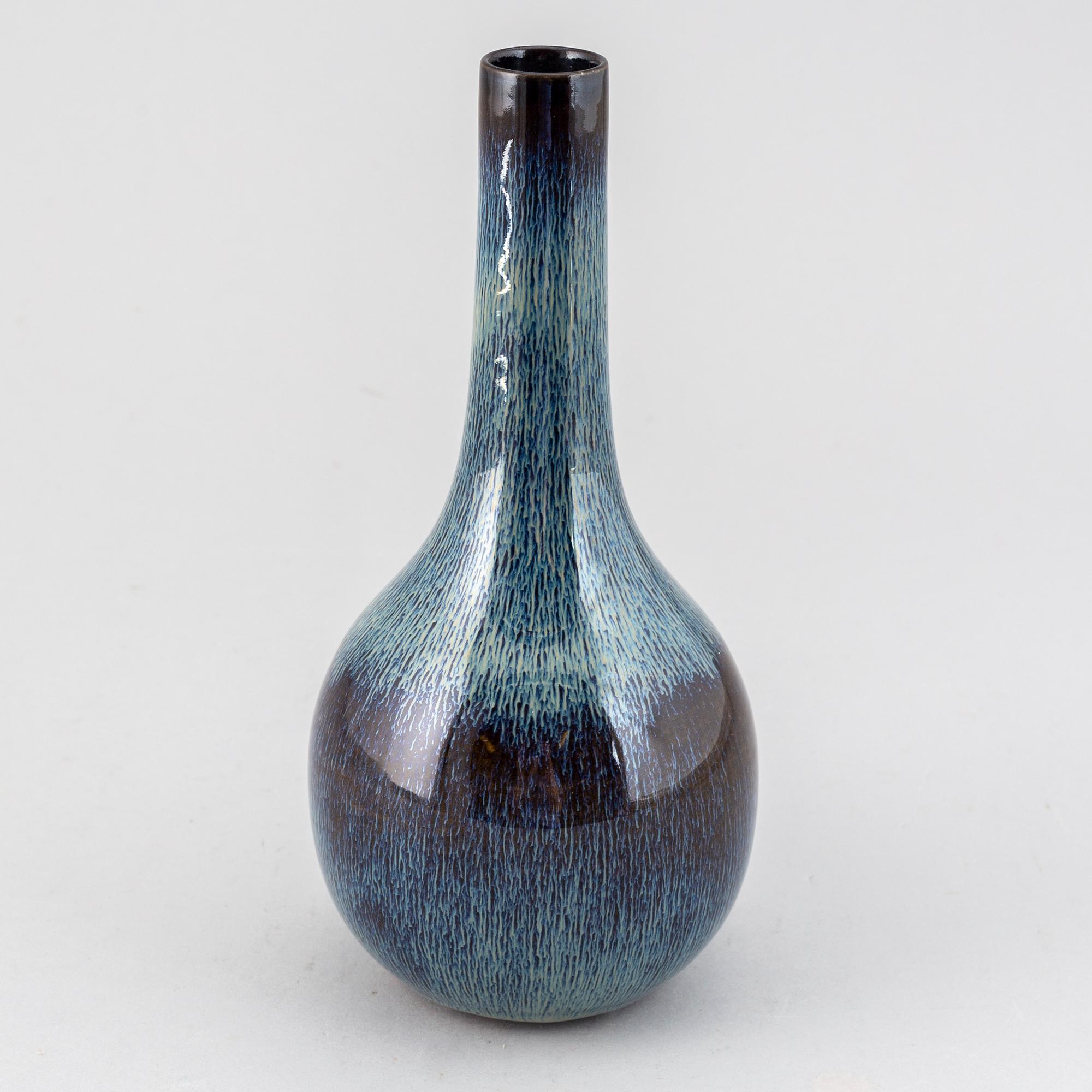 CARL-HARRY STÅLHANE, a unique stoneware vase, Rörstrand.