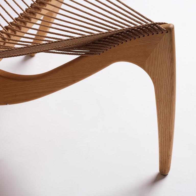 Jørgen Høvelskov, an ash 'Harp Chair', Denmark, post 1963.