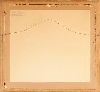 MANNE ÖSTLUND, blandteknik på papp, signerad.