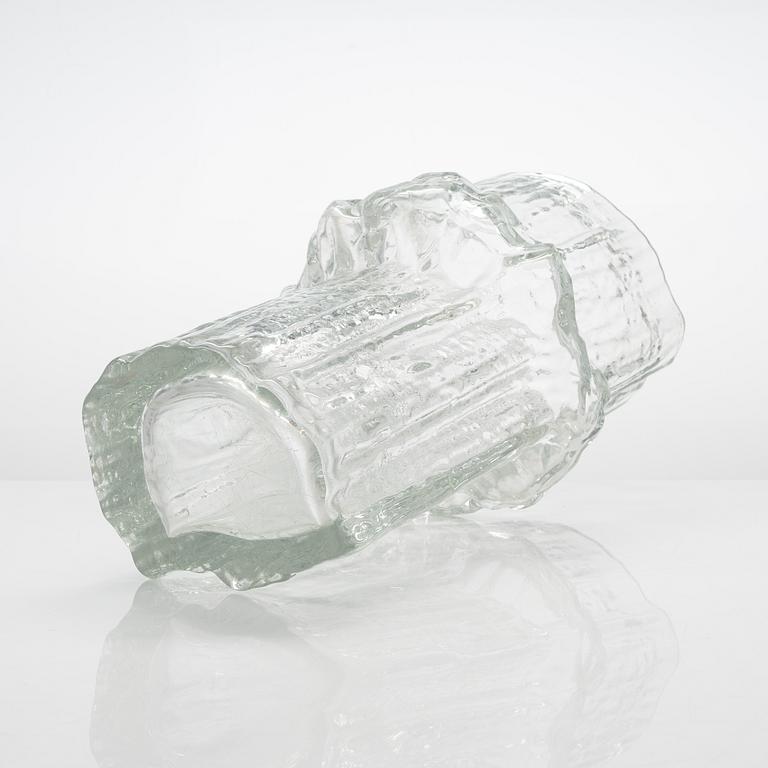 Tapio Wirkkala, an 'Alpina' glass vase, signed Tapio Wirkkala 3546. Iittala, 1967-74.