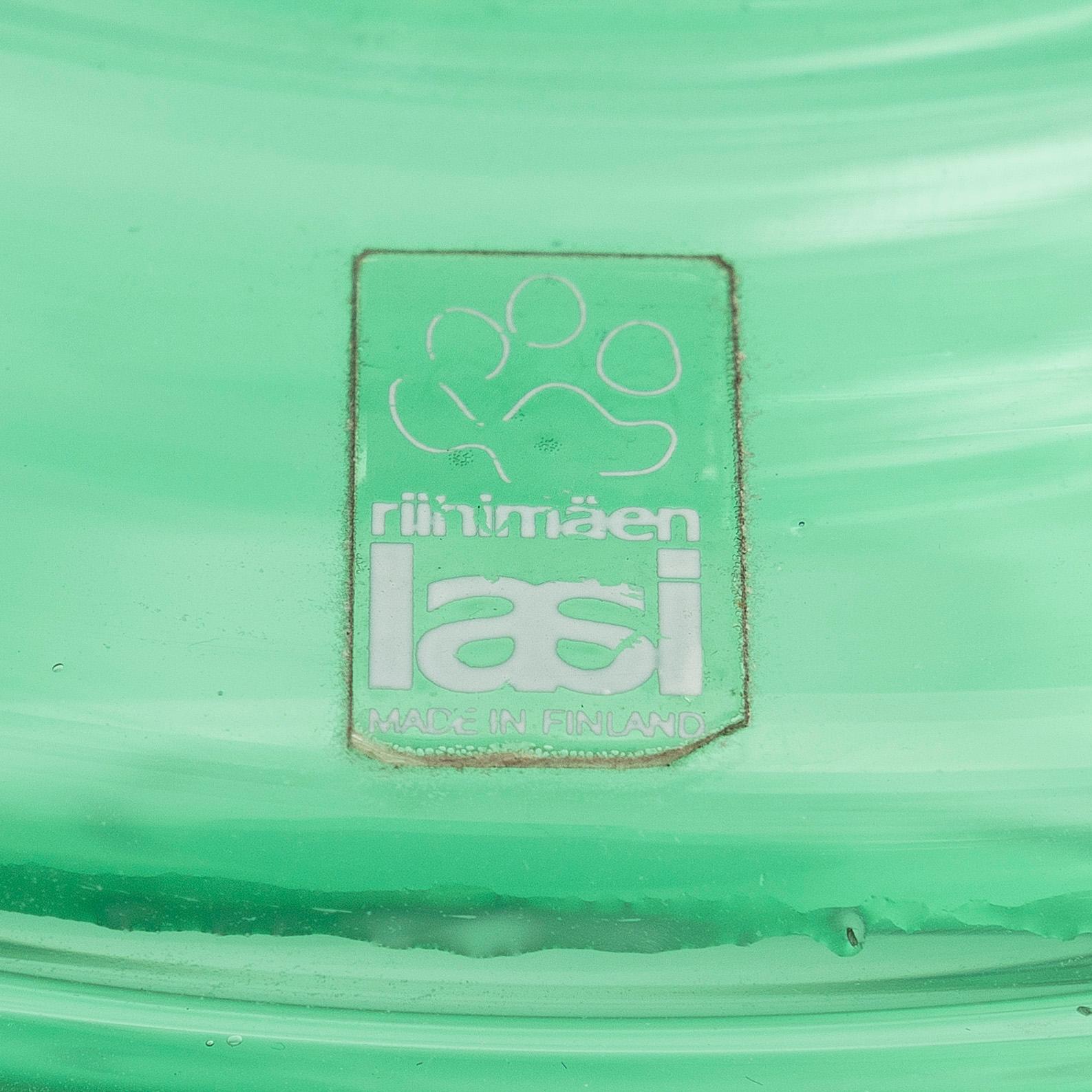 Nanny Still, lyhty, "Apollo", Riihimäen Lasi Oy, 1970-luku.