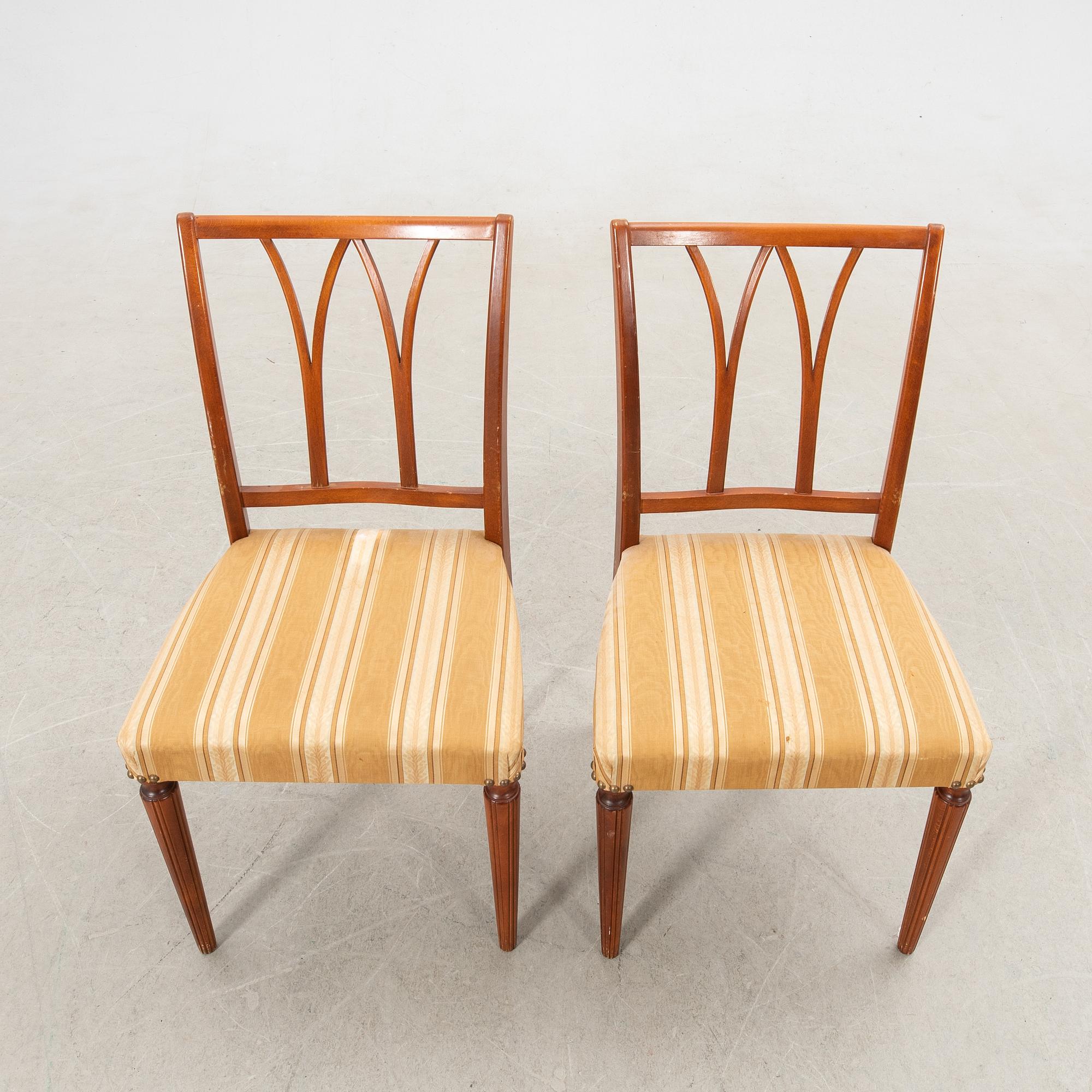 Coffee table and chairs 2 pcs 1940s/50s.