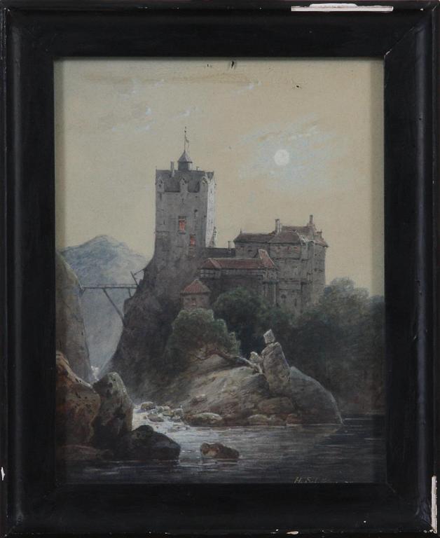 HEINRICH SCHILKING, tillskriven, akvarell, sign.