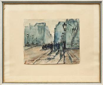 Georges-Dominique Rouault · GEORGES-DOMINIQUE ROUAULT, akvarell, sign.