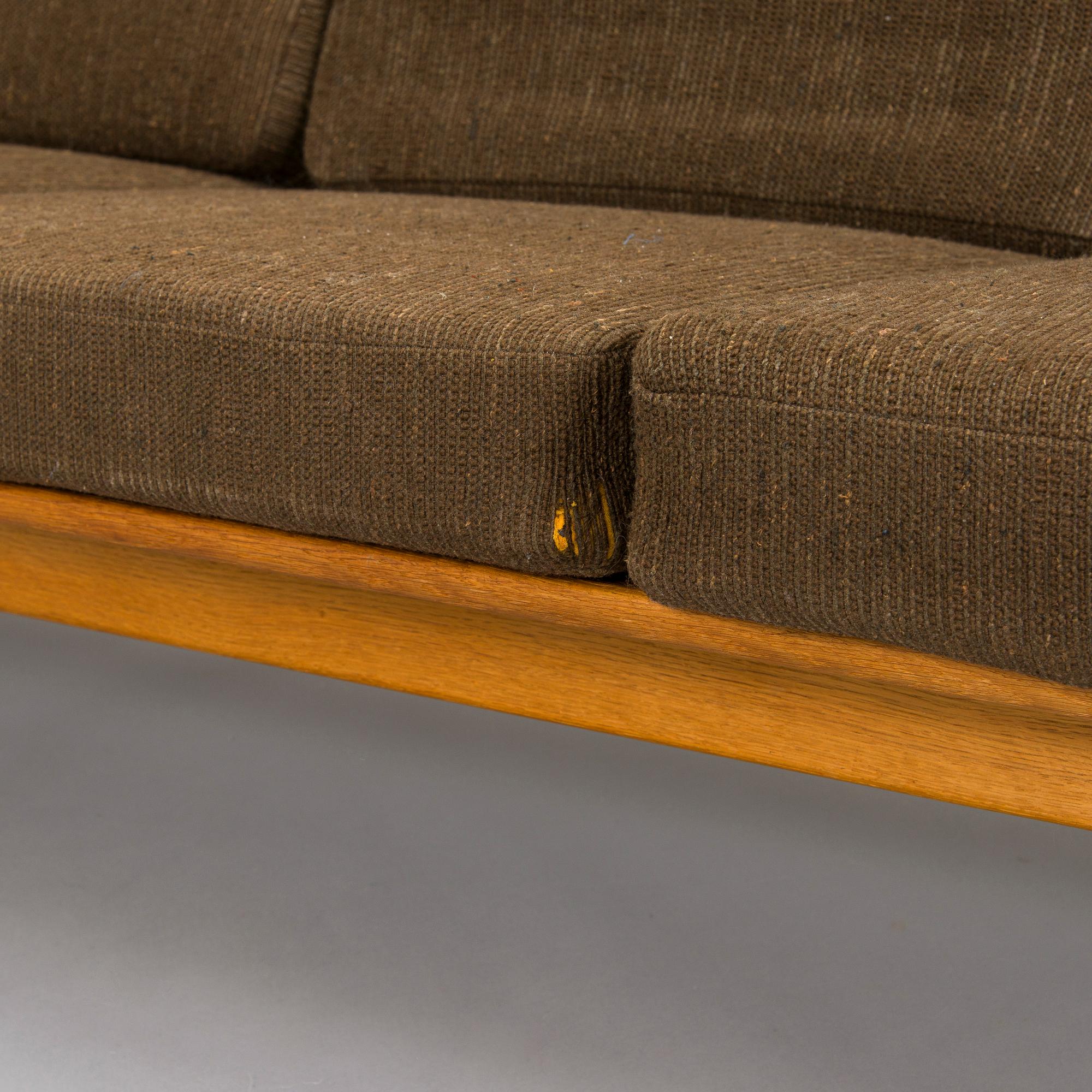 Hans J. Wegner, a 'GE 290' sofa for Getama, Gested, Denmark.