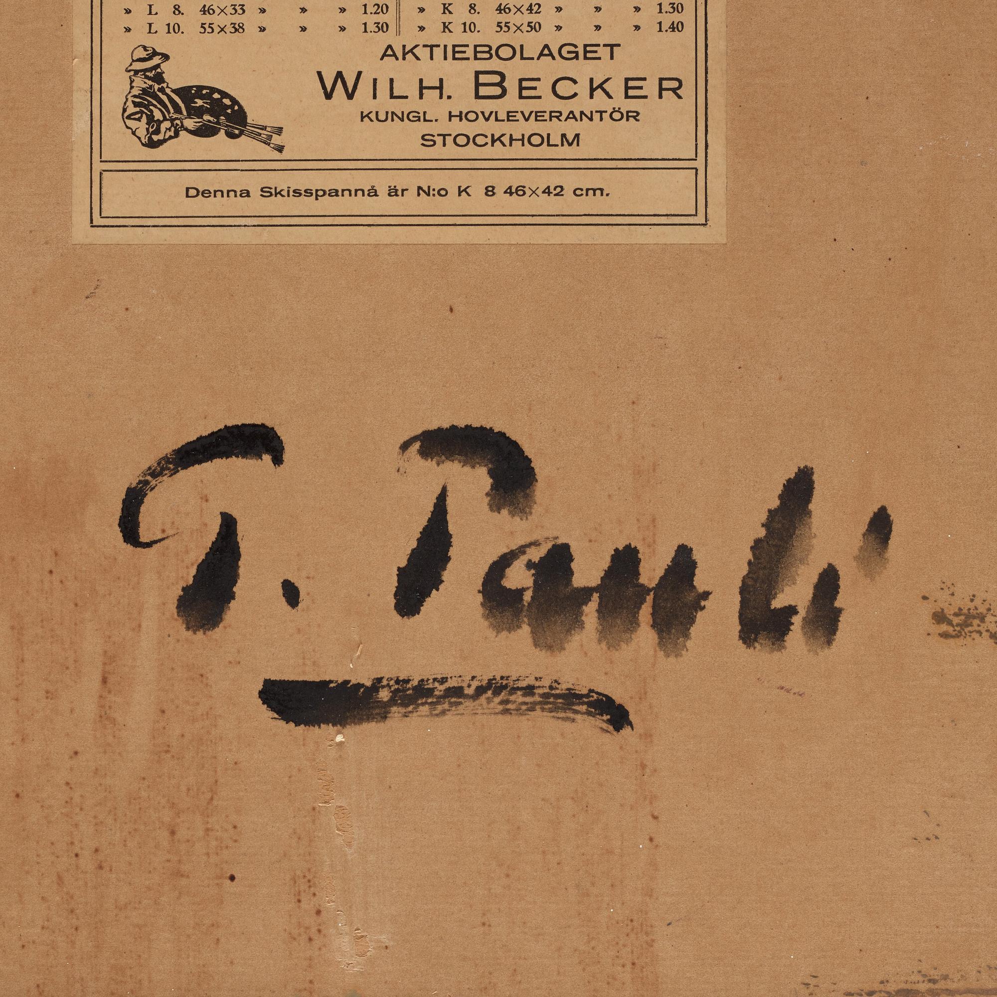 Georg Pauli, "Konfektbiten" (Sweets).