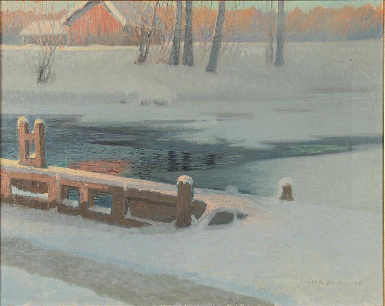 Olof Walfrid Nilsson, Winter Evening.