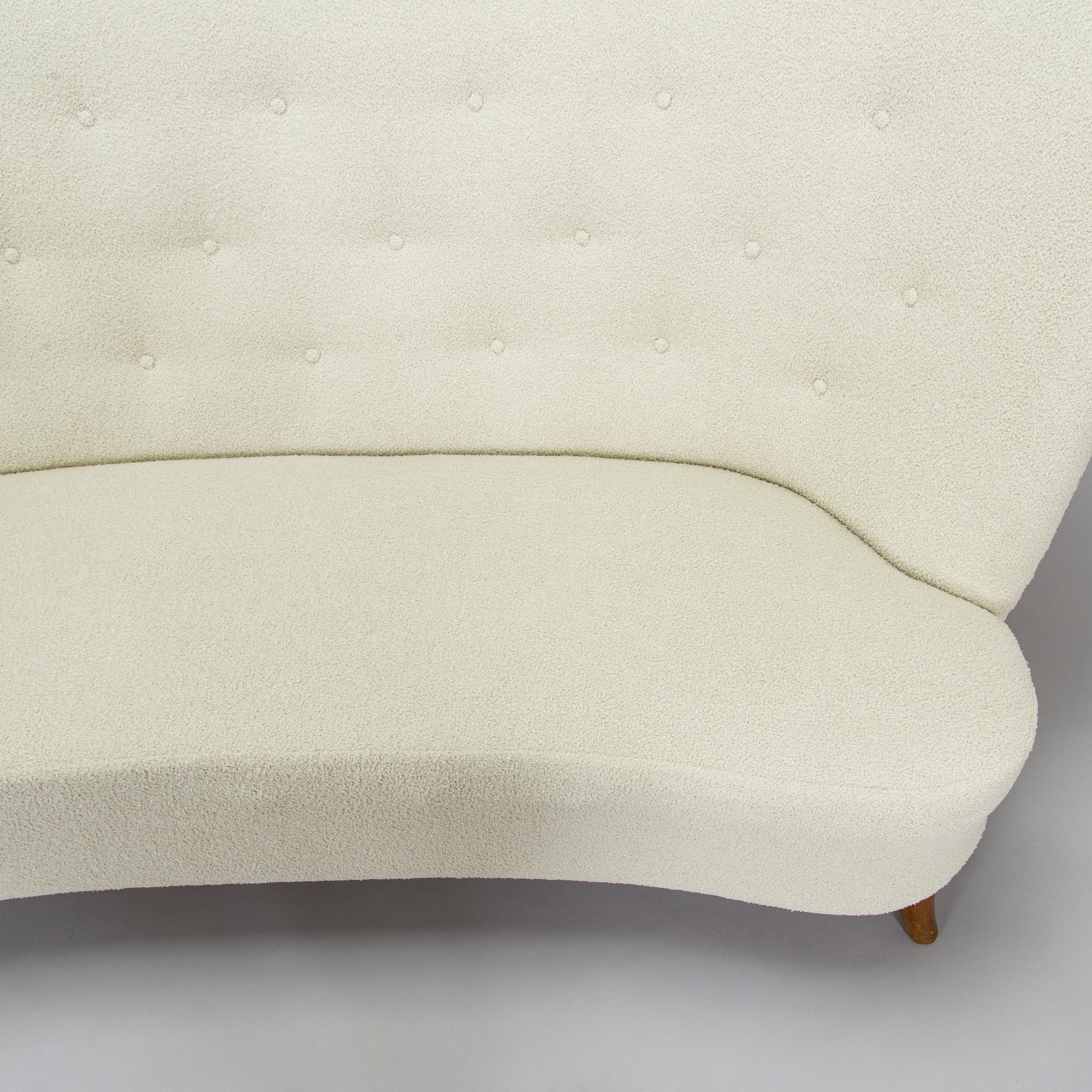 Carl-Johan Boman, a 1940's 'CJB-40' sofa for Oy Boman Ab.