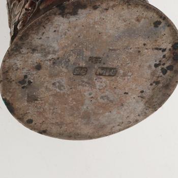 STRÖARE, 7, silver, Kina, 1900-talets första hälft. Total vikt ca 218 g.
