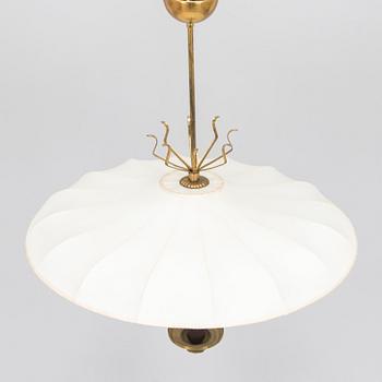 A mid-20th century model 'ER 62/3' ceiling light for Itsu, Finland.