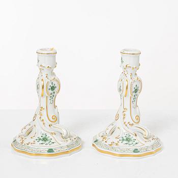 Meissen, servisdelar, 5 delar, tidigt 1900-tal.