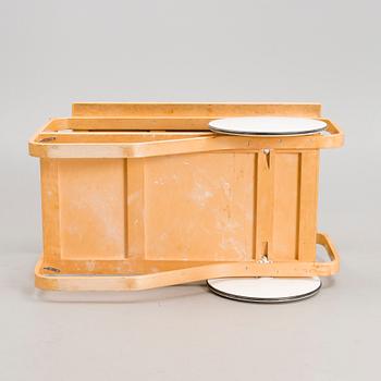 ALVAR AALTO, serveringsvagn modell 90, Artek 1900-talets mitt.