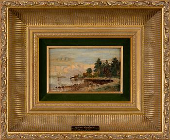 JOHAN KNUTSON, SUMMER LANDSCAPE.