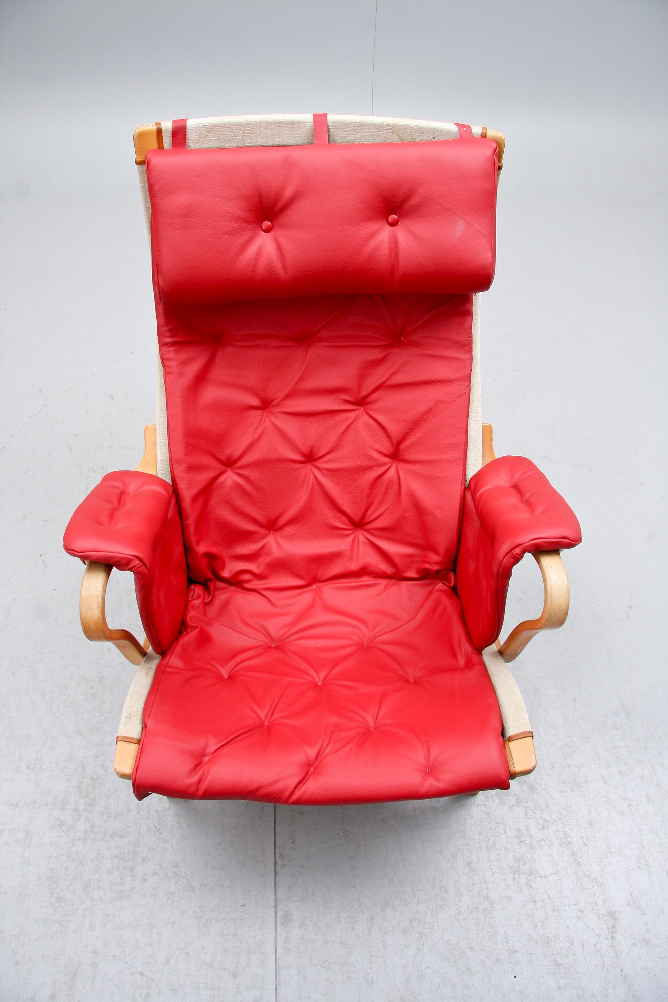 FÅTÖLJ, "Pernilla", Bruno Mathsson, Dux.