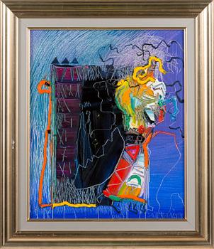 SOILE YLI-MÄYRY, olja på duk, signerad och daterad 2008.