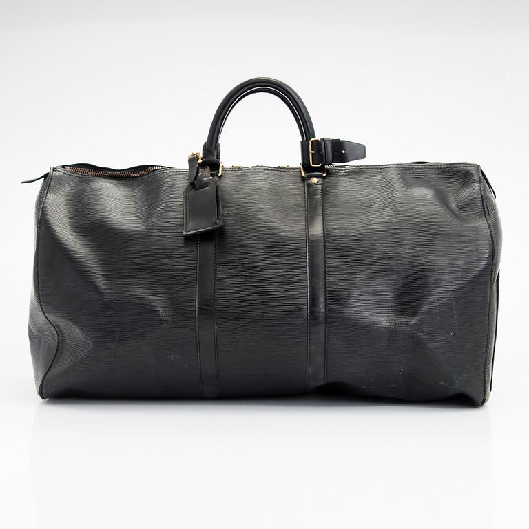 Louis Vuitton, an Epi Leather 'Keepall 55' Bag.