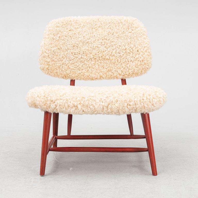 Alf Svensson, a 'TeVe' easy chair, Bra Bohag, Studio Ljungs Industrier, 1950's.