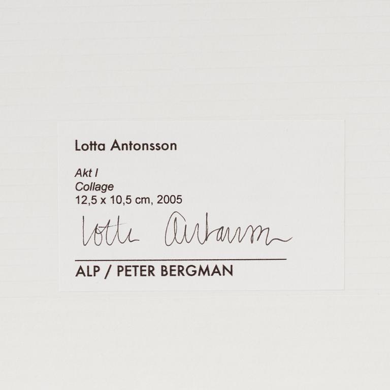 Lotta Antonsson, "Akt I".