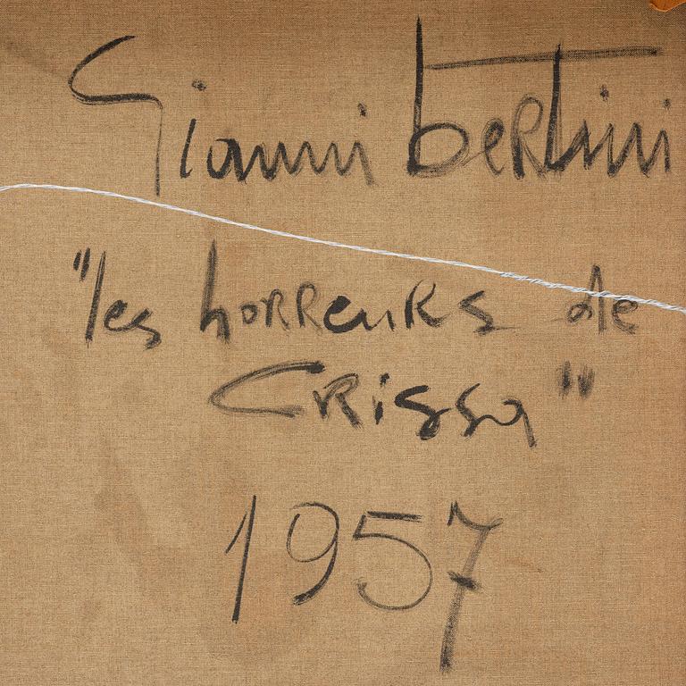 Gianni Bertini, Composition.