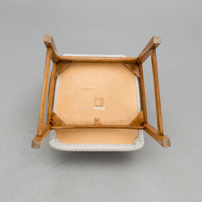 A mid-20th century open arm chair model F-202 for M-H Produkt, Sweden.