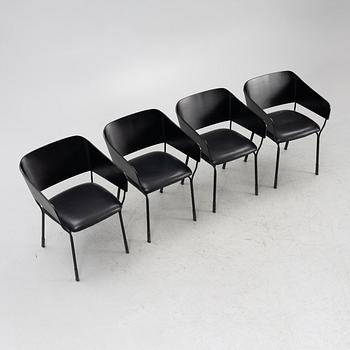 Tuula Falk & Ingrid Backman, chairs, 4 pcs, "Amina", 21st century.