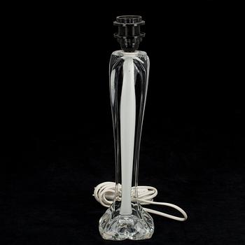 BORDSARMATUR, glas, signerad Flygfors, Sverige.