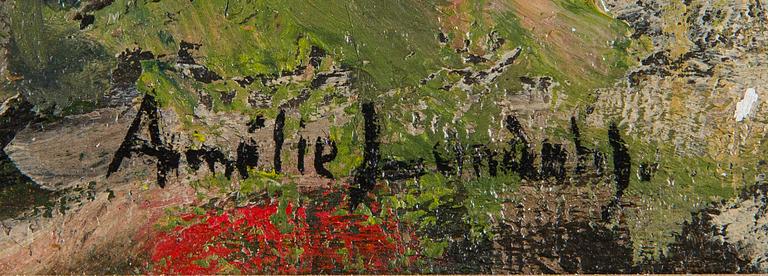 Amelie Lundahl, Nainen rannalla.