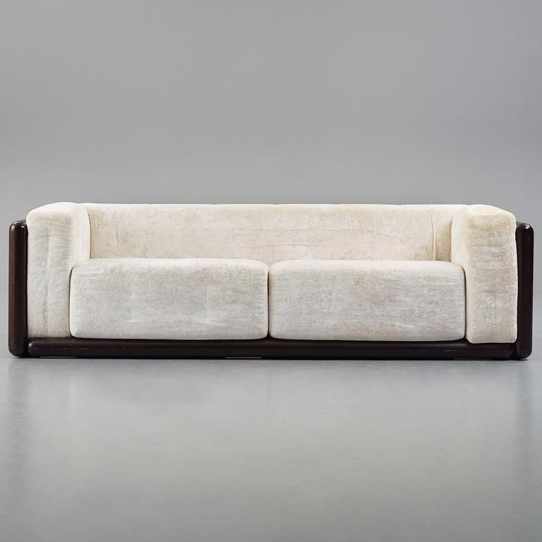 Carlo Scarpa, a 'Cornaro' sofa, Gavina, Italy, 1970s.