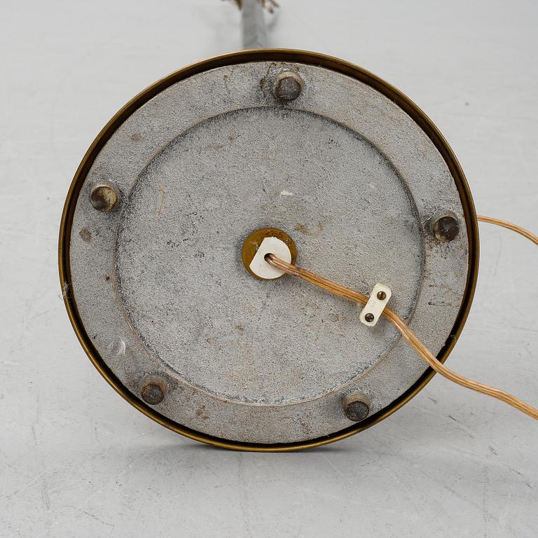 A Böhlmarks model 2755 floor light, 1920's/30's.