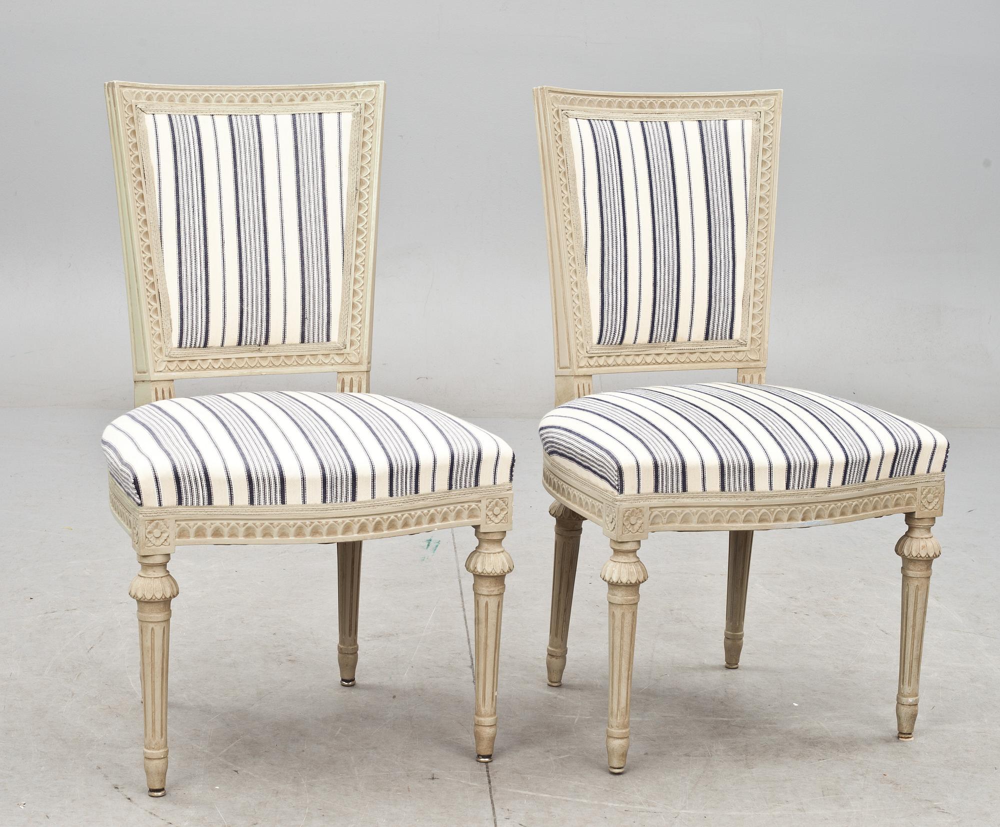 STOLAR, gustaviansk stil, 1900-talets slut.