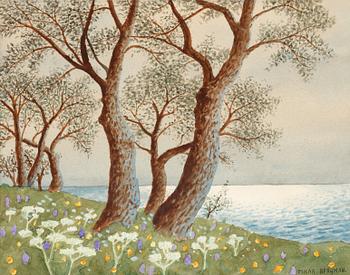 145. Oskar Bergman, "Pilar" (Willow trees).