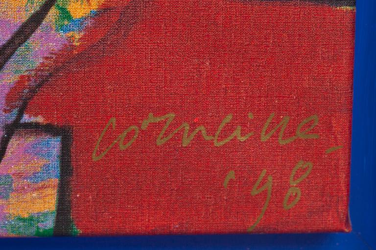 BEVERLOO CORNEILLE, serigrafi på duk, signerad och daterad 98, numrerad E.A 15/19 a tergo.