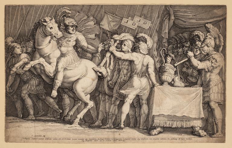 Jan Saenredam, kopparstick.