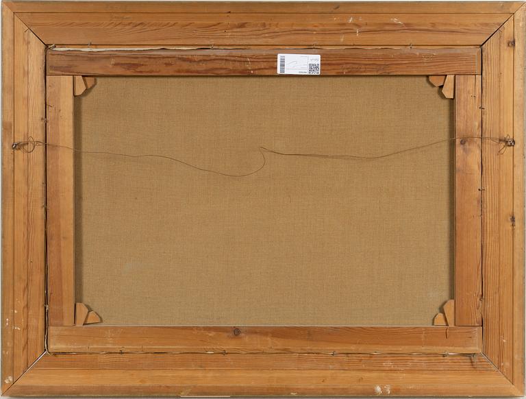 Anton Genberg, Summer Landscape with Farmhouse.