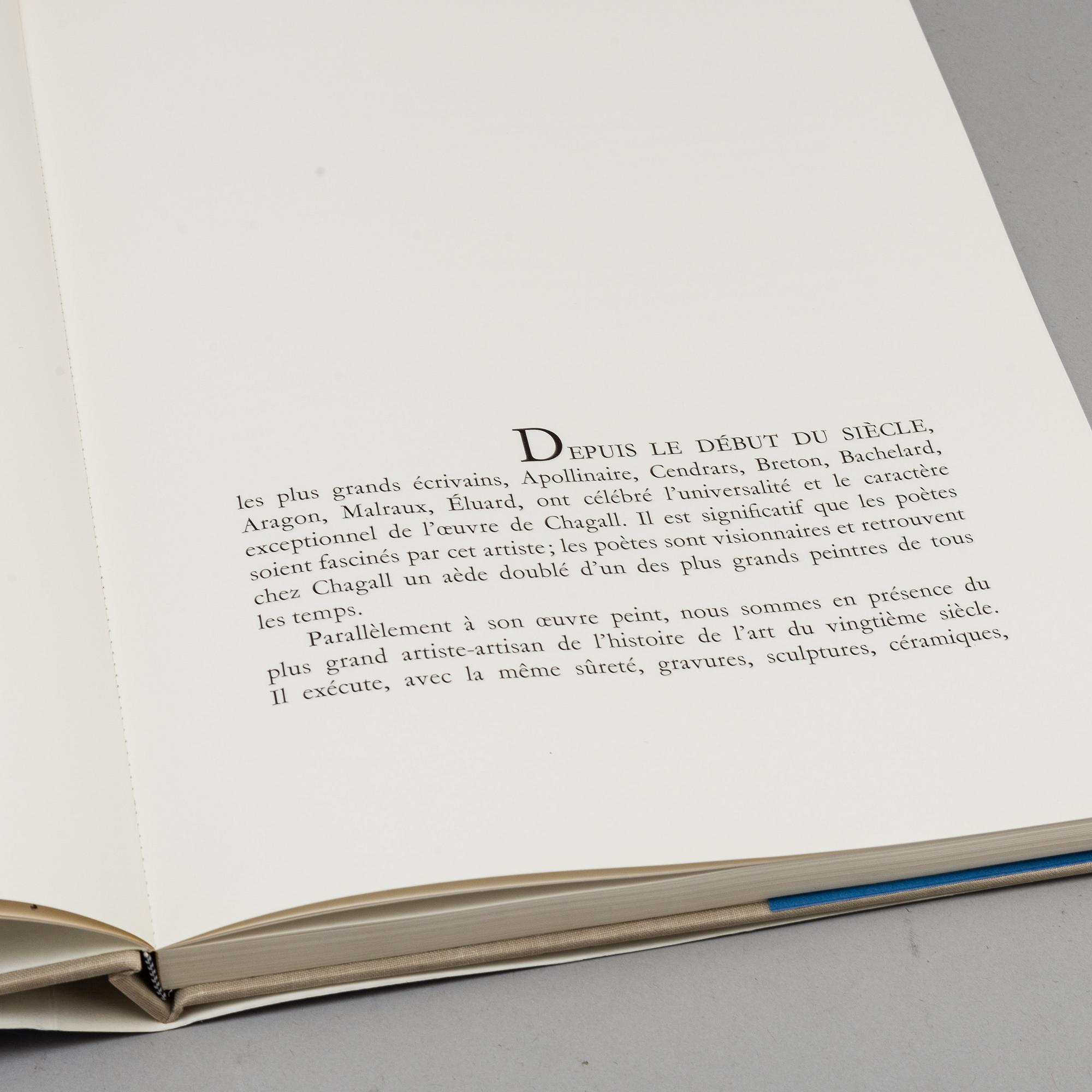 BOOKS (3), "Chagall Lithographe, II, III och IV", 1963-1974.