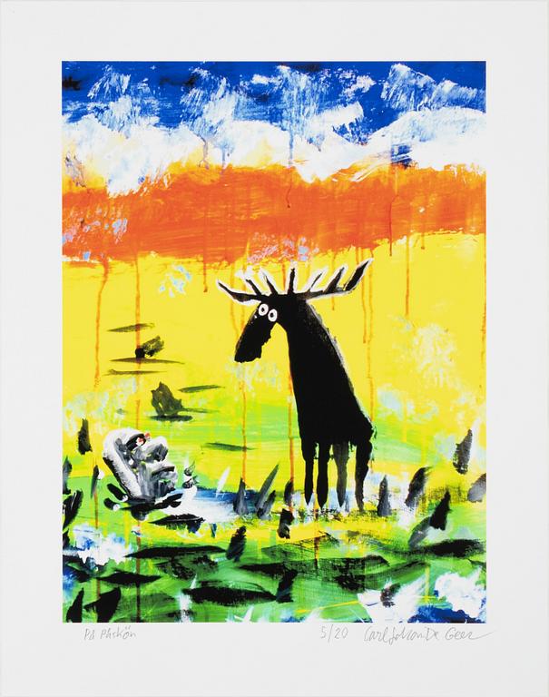 Carl Johan De Geer, "Påskön".