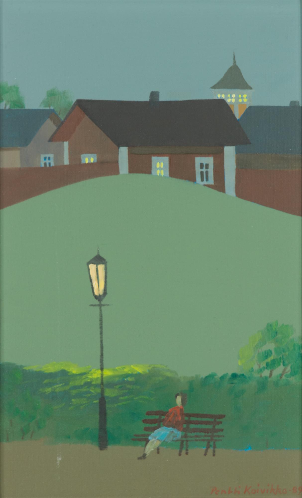 Pentti Koivikko, olja på duk, signerad och daterad -89.