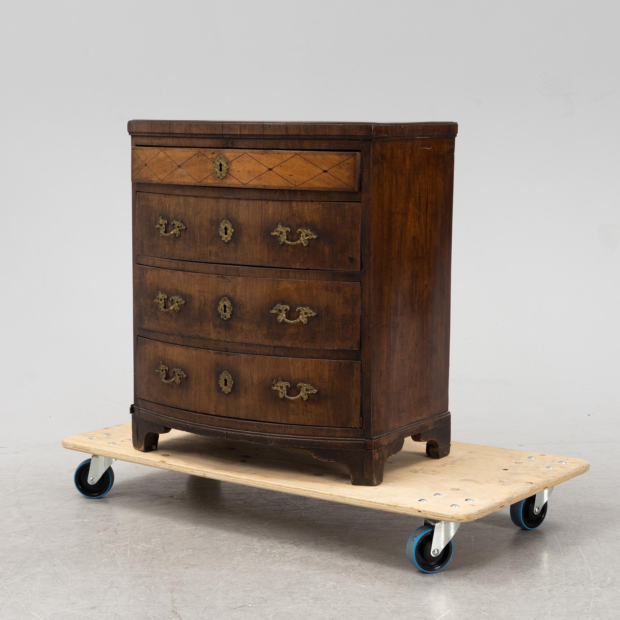 A 19th Century mahogany dresser.