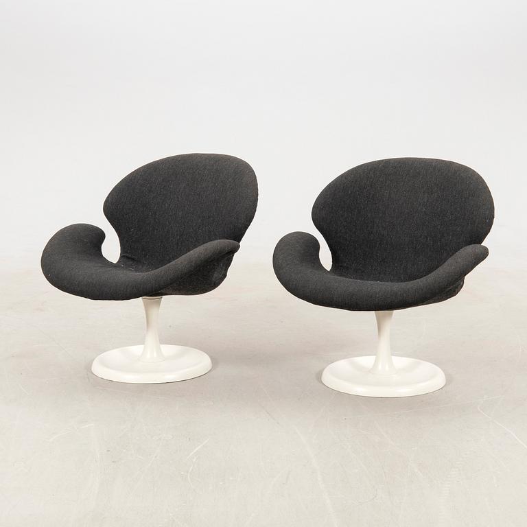 Aage Egeriis, armchairs, a pair, "Orchidee", model 263, Denmark, second half of the 20th century.
