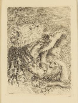 PIERRE-AUGUSTE RENOIR, etching/drypoint, signed in plate.