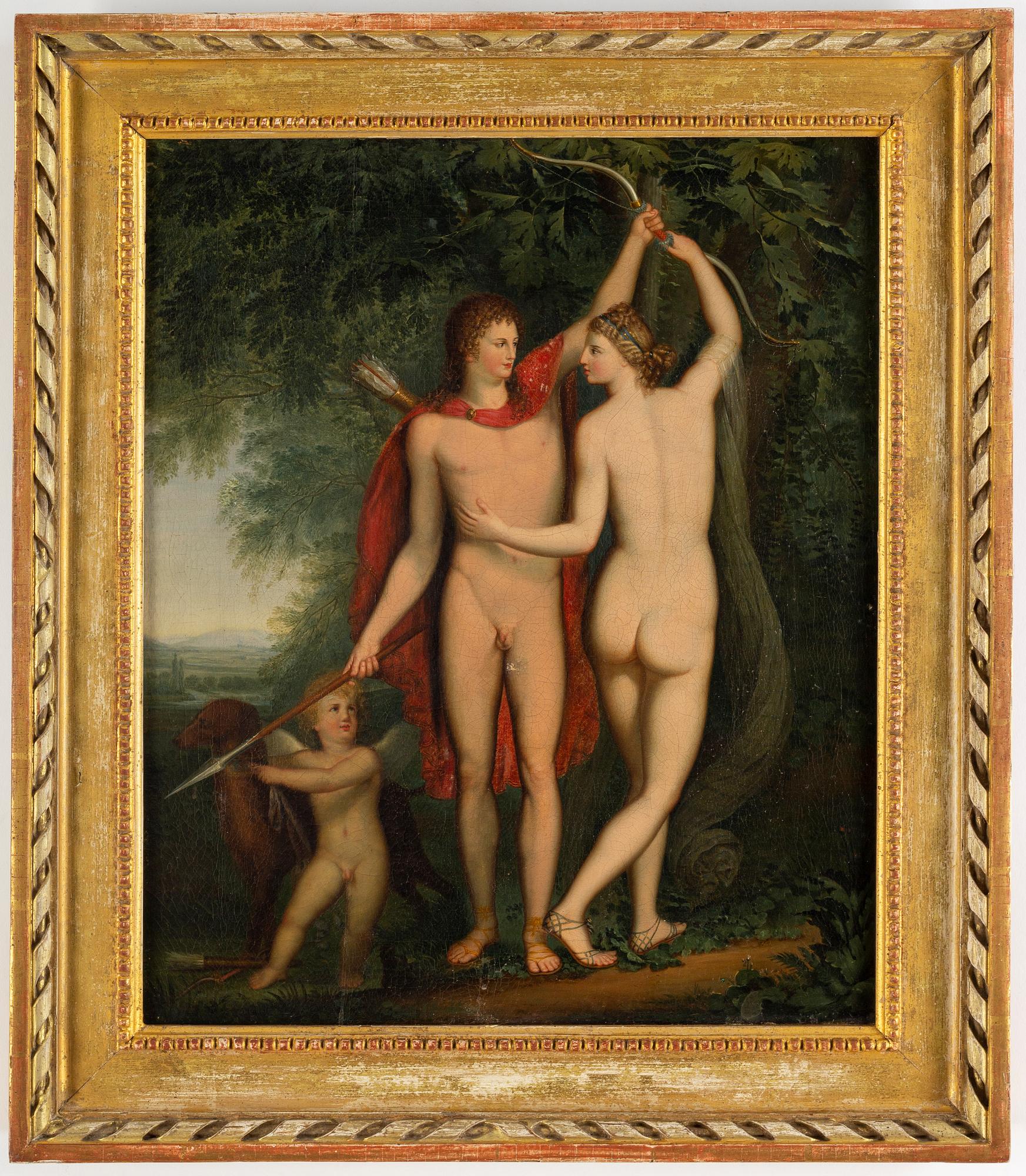 JONAS ÅKERSTRÖM, after. Unsigned. Oil on canvas 48.5 x 39.5 cm.