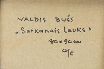 Valdis Bušs, 'Sarkanais Lauks (Red Field)'.