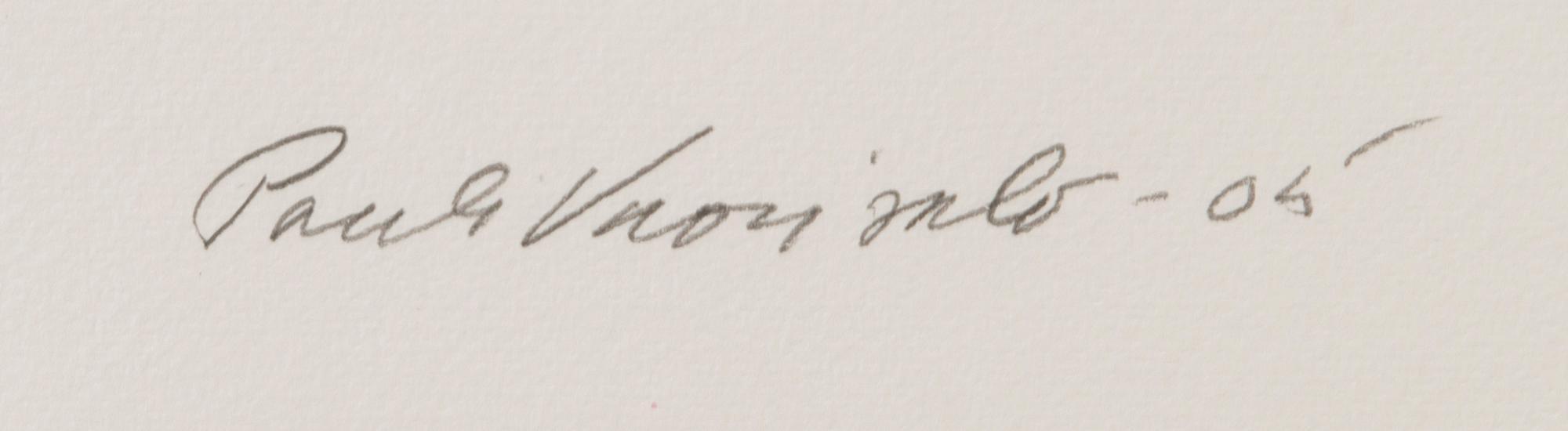PAULI VUORISALO, serigraph, signed and dated -05, numbered H.C.