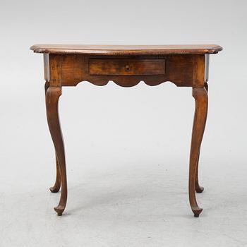 A rococo style side table, from around the year 1900.